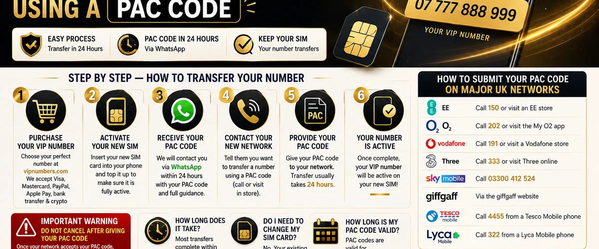 How to Transfer Your Mobile Number Using a PAC Code