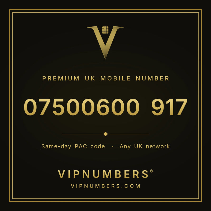 07500600 917